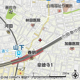 正源司歯科医院周辺の地図