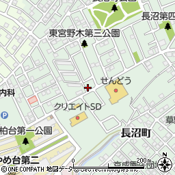 宮城表具店周辺の地図