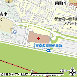 東京多摩郵便局周辺の地図