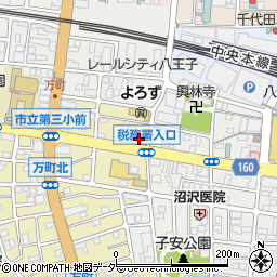 秋田税理士事務所周辺の地図