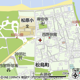 福井県敦賀市松島町24周辺の地図