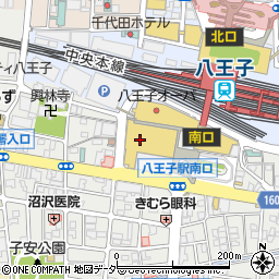 日高屋 八王子南口店周辺の地図