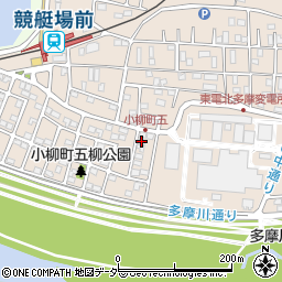 山田共同住宅周辺の地図