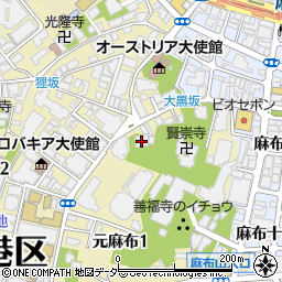 長伝寺周辺の地図