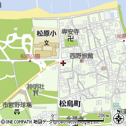 福井県敦賀市松島町24-16周辺の地図