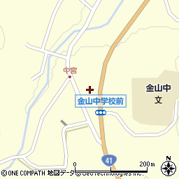 岐阜県下呂市金山町金山2660周辺の地図