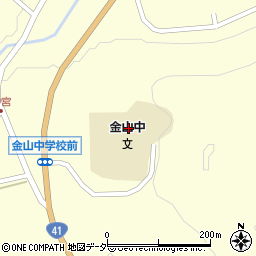 岐阜県下呂市金山町金山2619周辺の地図