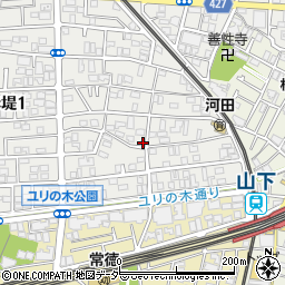 東京都世田谷区赤堤1丁目12-1周辺の地図
