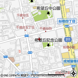 有限会社西尾材木店周辺の地図