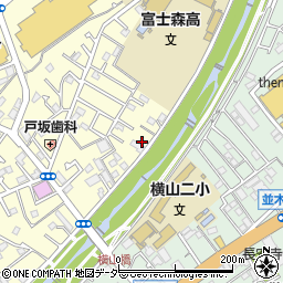 東京都八王子市長房町423-56周辺の地図