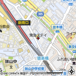 東急ステイ渋谷新南口周辺の地図