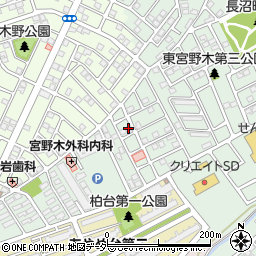 中田珠算・書道教室周辺の地図