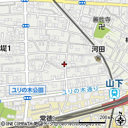 東京都世田谷区赤堤1丁目12-15周辺の地図