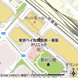 サンマルク イオンモール幕張新都心店周辺の地図