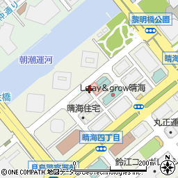 東京都中央区晴海3丁目周辺の地図