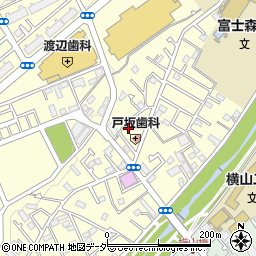 東京都八王子市長房町408周辺の地図