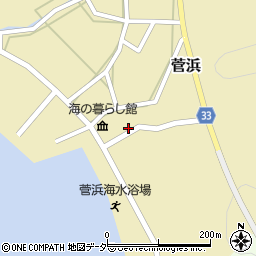 福井県三方郡美浜町菅浜100周辺の地図