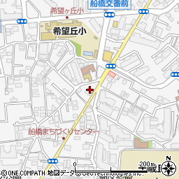 世田谷船橋郵便局周辺の地図