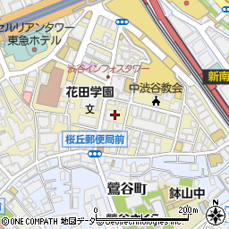 東京都渋谷区桜丘町13周辺の地図