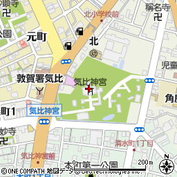 福井県敦賀市曙町11-68周辺の地図