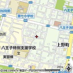 東京都八王子市上野町92周辺の地図