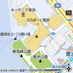 京鼎樓 ららぽーと豊洲店周辺の地図