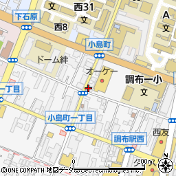 内藤和江モダンダンス・バレエスタジオ周辺の地図
