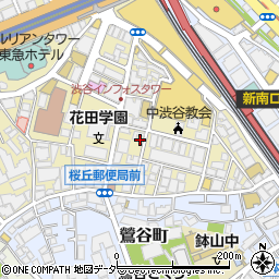 東京都渋谷区桜丘町13-1周辺の地図