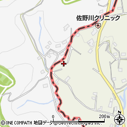 神奈川県相模原市緑区佐野川3418周辺の地図