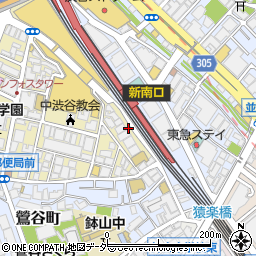 東京都渋谷区桜丘町4周辺の地図