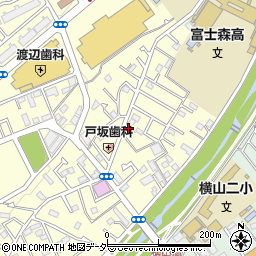 東京都八王子市長房町427-7周辺の地図