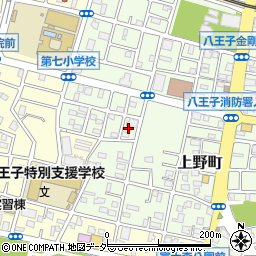 東京都八王子市上野町93周辺の地図