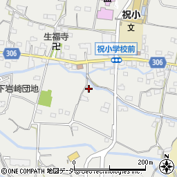 山梨県甲州市勝沼町下岩崎769周辺の地図