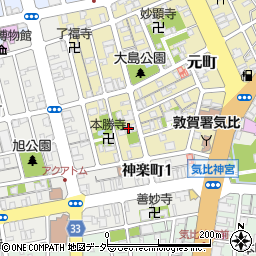 林豆腐店周辺の地図
