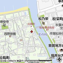福井県敦賀市松島町2-4周辺の地図