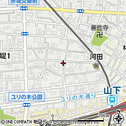 東京都世田谷区赤堤1丁目12-12周辺の地図