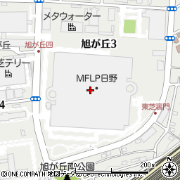 ニューヤマザキデイリーストアＭＦＬＰ日野店周辺の地図