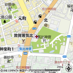 福井県敦賀市曙町11-80周辺の地図
