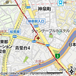 東京都渋谷区神泉町21-7周辺の地図