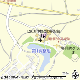 ＤＩＣ川村記念美術館周辺の地図