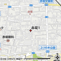 東京都世田谷区赤堤1丁目25-1周辺の地図