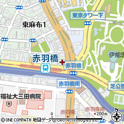 ＢＲＡＮＺ東麻布周辺の地図