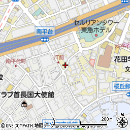 東京都渋谷区桜丘町30-7周辺の地図
