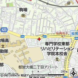 パークジャパン大橋第１駐車場周辺の地図