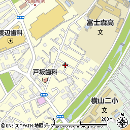 東京都八王子市長房町425-34周辺の地図