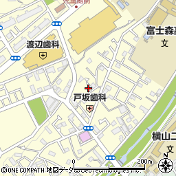 東京都八王子市長房町411周辺の地図