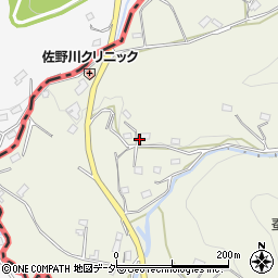 神奈川県相模原市緑区佐野川3484周辺の地図