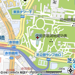 ザ・プリンスパークタワー東京周辺の地図