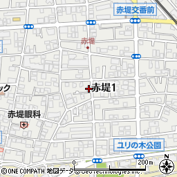 東京都世田谷区赤堤1丁目25-17周辺の地図