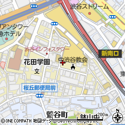 東京都渋谷区桜丘町8-20周辺の地図